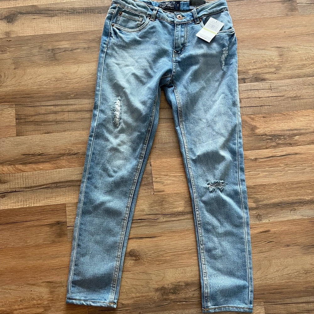 Lucky Brand Girl’s Ripped Jeans
